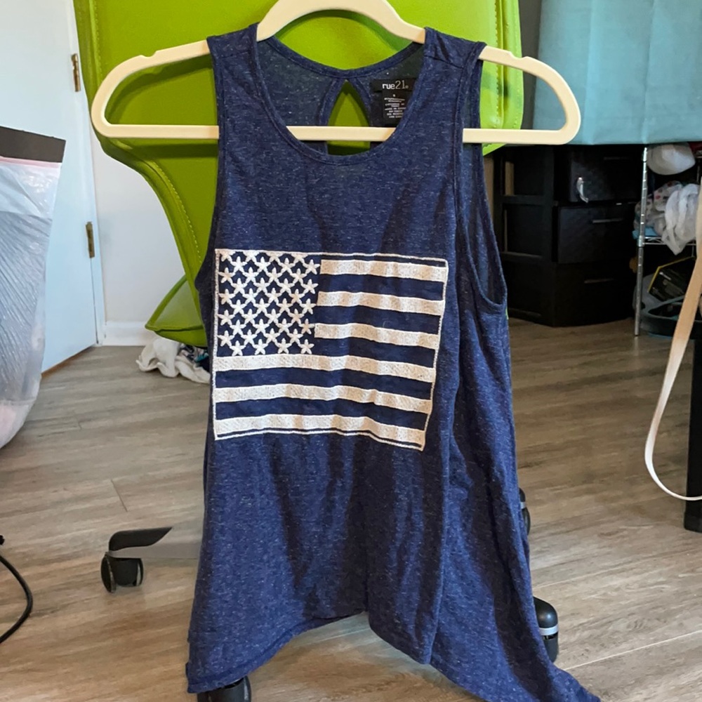 Women’s American flag tank